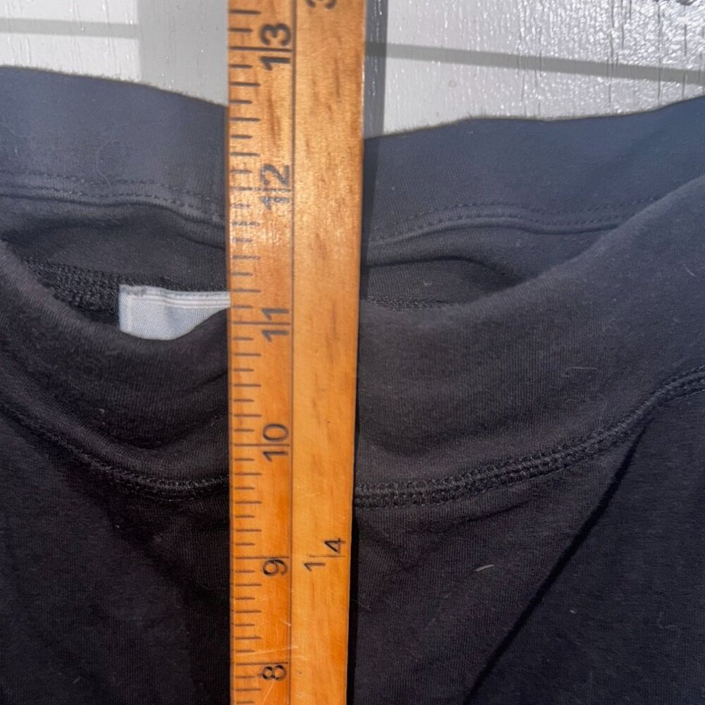 Sunday Womens Black XL Cotton/Spandex Loose Fit Cropped Pants - Picture 8 of 8